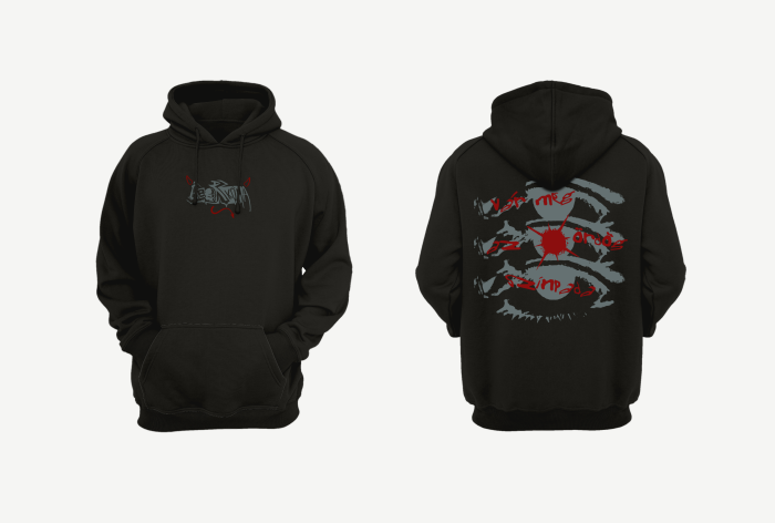 Ördög színpada hoodie